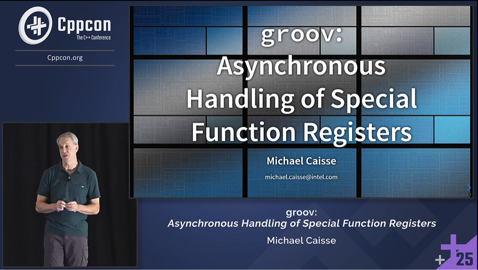 groov: Asynchronous Handling of Special Function Registers